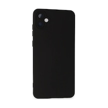 Magicool Samsung Galaxy Uyumlu A05 Kılıf Nano İçi Kadife Silikon - Siyah