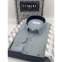 Slim Fit Uzun Kol Saten Hediye Kutulu Kolay Ütülenebilir Erkek Gömlek Fs-002968 - Beyaz-2070