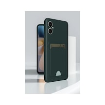 Samsung Galaxy Uyumlu , A05 Kelvin Kartvizitli Silikon - Bordo