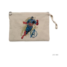 Zepplin Giyim Avengers Captain Grunge Clutch Astarlı Cüzdan / El Çantası
