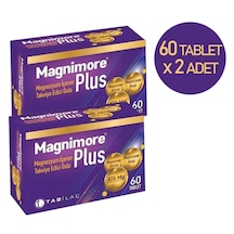 Magnimore Plus Magnesium Içeren Takviye Edici Gıda 60Tb 2 Adet