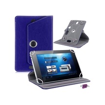 Matepad T8 8 Inç Uyumlu 360 Dönebilen Standlı Kapaklı Universal Tablet Kılıfı Col479-lacivert