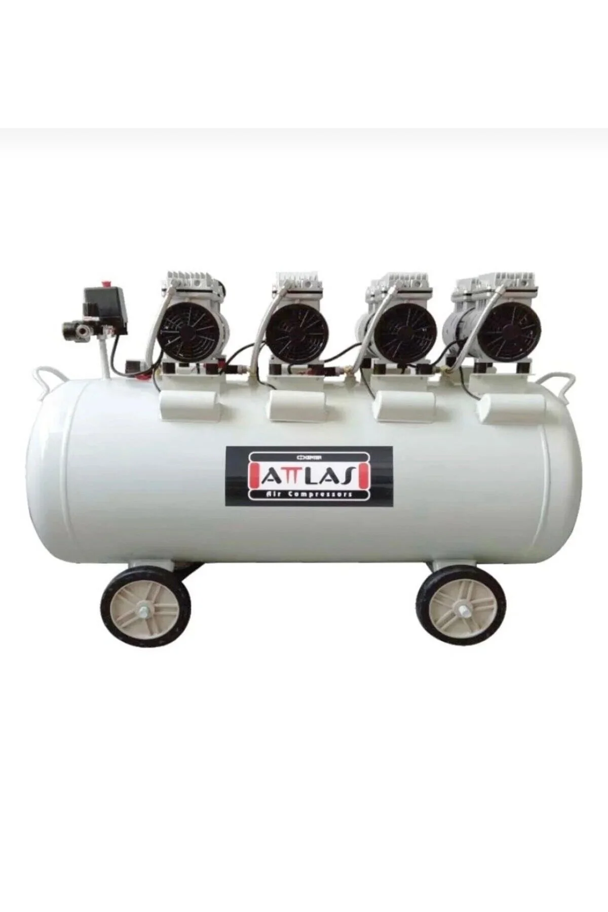 Sc20200 200 Litre Yağsız Sessiz Hava Kompresörü 4 Hp Monofaze 220v