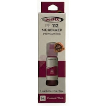 Perfıx Pf T112m Kırmızı Şişeli Mürekkep 70 Ml