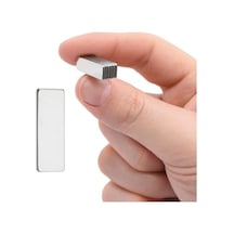 Güçlü Neodyum Mıknatıs 30x10x1 Mm Dikdörtgen N35 Kalite, Ultra Güçlü Manyetik Plaka Mıknatıs 10 Lu Set, Endüstriyel Ve Hobi Kullanımına Uygun