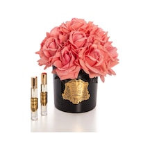 Siyah Cam Gold 14 Gül Luxury Home Perfume Ağaç