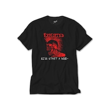 The Exploited Let'S Start A War Siyah Tişört Siyah