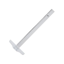 Yıldızlar T Cetvel Plastik 65 CM Beyaz Kafalı