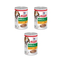 Hill's Science Plan Tavuklu Yavru Köpek Konserve Maması 3 x 370 G