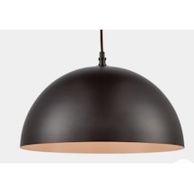 Mylights  Retro Rustik Metal Sarkit Avize 30 Cm  Mat Siyah Içi Be