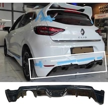 Renault Clio 5 Arka Ek 2019 2020 2021 2022 Mat Siyah Plastik