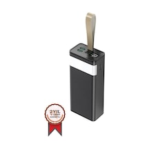 Trm-1033 30.000 Mah Powerbank Siyah 22.5w Dijital Ekran Telefon Bataryası Yedek Enerji Çok Renkli