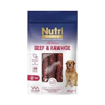 Nutri Canin Sığır Eti Sarılı Kemik Köpek Ödülü 80 Gr