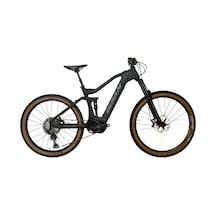 Bisan Zeus Xt - 29 Jant 17'' M Kadro 43cm Elektrikli Dağ Bisikleti - Siyah Gri Çok Renkli