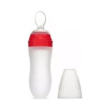 Bebedor Silikon Kaşıklı Biberon 120 Ml Çok Renkli
