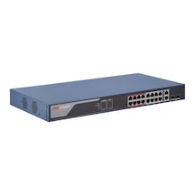 Hikvision Ds-3e1318p-eı 16 Ports Poe + 2x Gigabit Combo Port Smart Switch