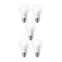 Philips 8W 60W Led Ampul Beyaz 6500K E27 5 Adet