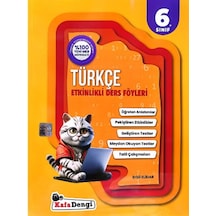 Kafadengi 6. Sınıf Türkçe Etkinlikli Ders Föyleri Kafa Dengi Yayınları