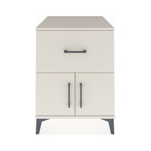 Kronos Komodin Tek Raflı Tek Çekmeceli 2 Kapaklı 60x59x80 Ayt... Aytaşı