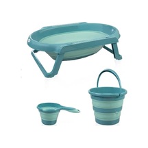 Nessiworld Katlanır Banyo Küvet Seti 765 Turkuaz