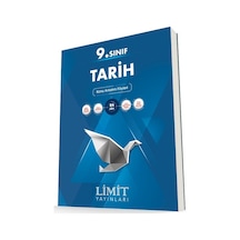 Limit 9. Sınıf Tarih Konu Anlatım Föyleri Limit Yayınları