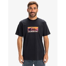 Quiksilver Quıksılver Dark Navy Ev Gradıent Box Ss Erkek T-shırt Eqyzt08045-ktp0 Lacivert