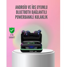 Powerbank Özellikli Bluetooth 5.1 Kulaklık Oyun Ve Müzik İçin - 1000 Diğer