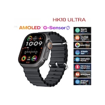 Watch 9 Ultra 2 Serisi 49mm Akıllı Saat Hk 10 Ultra Amoled Ekranlı Realme C25 Uyumlu