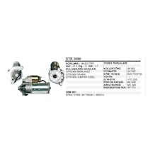 Marş Motoru 11 Diş 12v D7r Cıtroen Berlıngo-xsara-jumper Dizel Valeo Tip 1 Ad