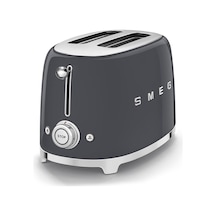 Smeg TSF01 2 Dilim Ekmek Kızartma Makinesi Gri