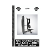Delux Serisi Hazırlık Güç Vücut Geliştirme Mgs33 Abdomınal Machıne