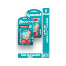 Compeed Topuk Koruyucu Bant Şeffaf 5'li 2 Paket
