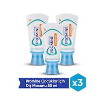 Sensodyne Promine Çocuklar için 6 - 12 Yaş Diş Macunu 3 x 50 ML