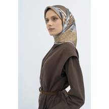 Armine Saf İpek Sura Eşarp-2026 İlkbahar-yaz- 952100d Gri
