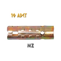 Made S Tipi Çekmeli Çelik Dübel M8 - 10 Adet