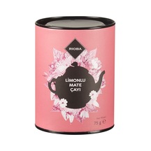 Rıoba Mate Çay 75 G - Yeşilçay & Limon Aromalı Sıcak/soğuk İçecek 3'li Ekonomik Paket - 3 Adet Tarı