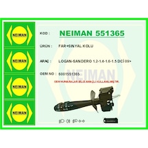 Bescher Far Sınyal Kolu Logan-sandero 1.2-1.4-1.6-1.5 Dci 09 Neıman 551365 6001551365