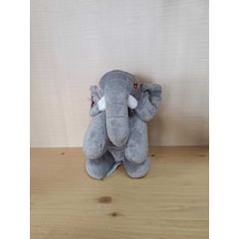 Fil Peluş Oyuncak 18 Cm Gri