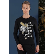 Efor Ts 864 Siyah Spor T-shirt Siyah