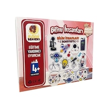 Moon Beavers Bilim İnsanları 1 Ahşap Puzzle Eğitici Oyun