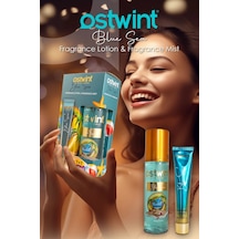 Ostwint Blue Sea Vücut Spreyi 200ml Ve Vücut Kremi 50ml Set Ferahlatıcı Deniz Esintisi Çiçeksi Parfü