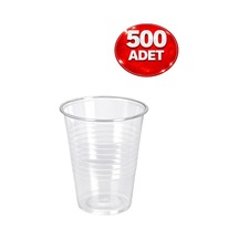 Bardak - Plastik Şeffaf 180ml 500lü