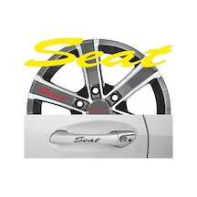 Seat Kapı Kolu Sticker Yapıştırma 8Adet