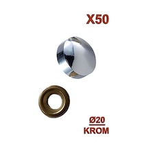 Vida Kapama Ø20 Krom 50 Adet