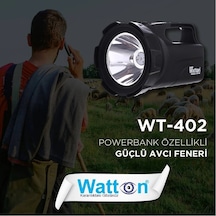 Profesyonel Avcı Feneri 30 W Gücünde Wt-402 Tdrtr Çok Renkli