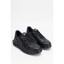 Callaghan Erkek Hakiki Deri Siyah Deri Sneakers & Spor Ayakkabı 618 55340 Erk Ayk Sk23/24 Sıyah Dr Siyah