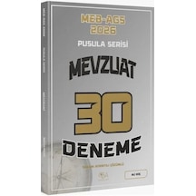 Cba Yayınları 2026 Meb-ags Mevzuat 30 Deneme Çözümlü Pusula Serisi - Ali Koç