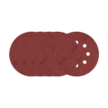 Sta32032 Zımpara, Kırmızı, 5 Adet, 80g 125 Mm