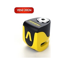 Auvray Alarmlı Disk Kilidi 6 Mm 120db Sarı-siyah B-lock06 Mini