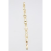 Vıp Bileklik 14 K-17323 16+2cm Çok Renkli